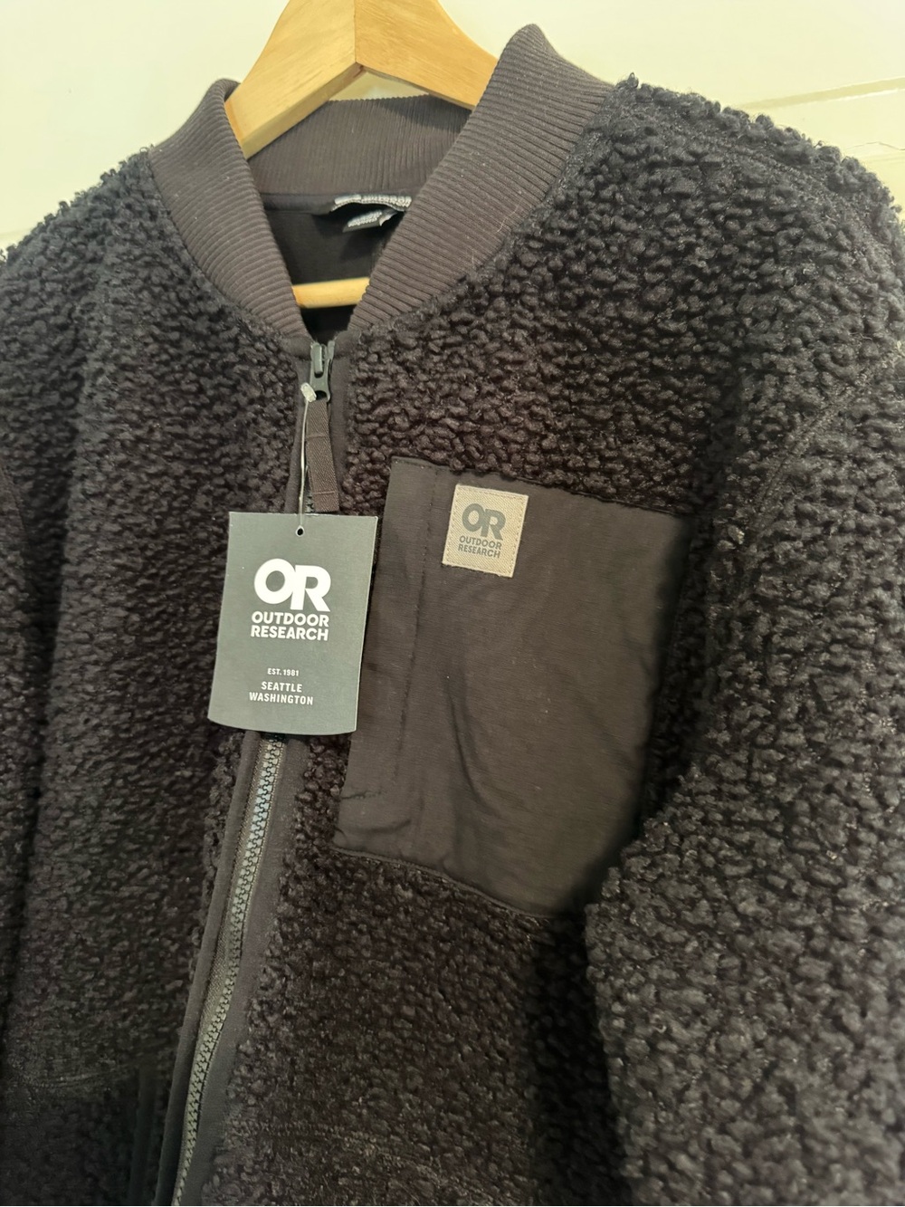 Outdoor Research Women's Juneau Sherpa Fleece Jacket - Black